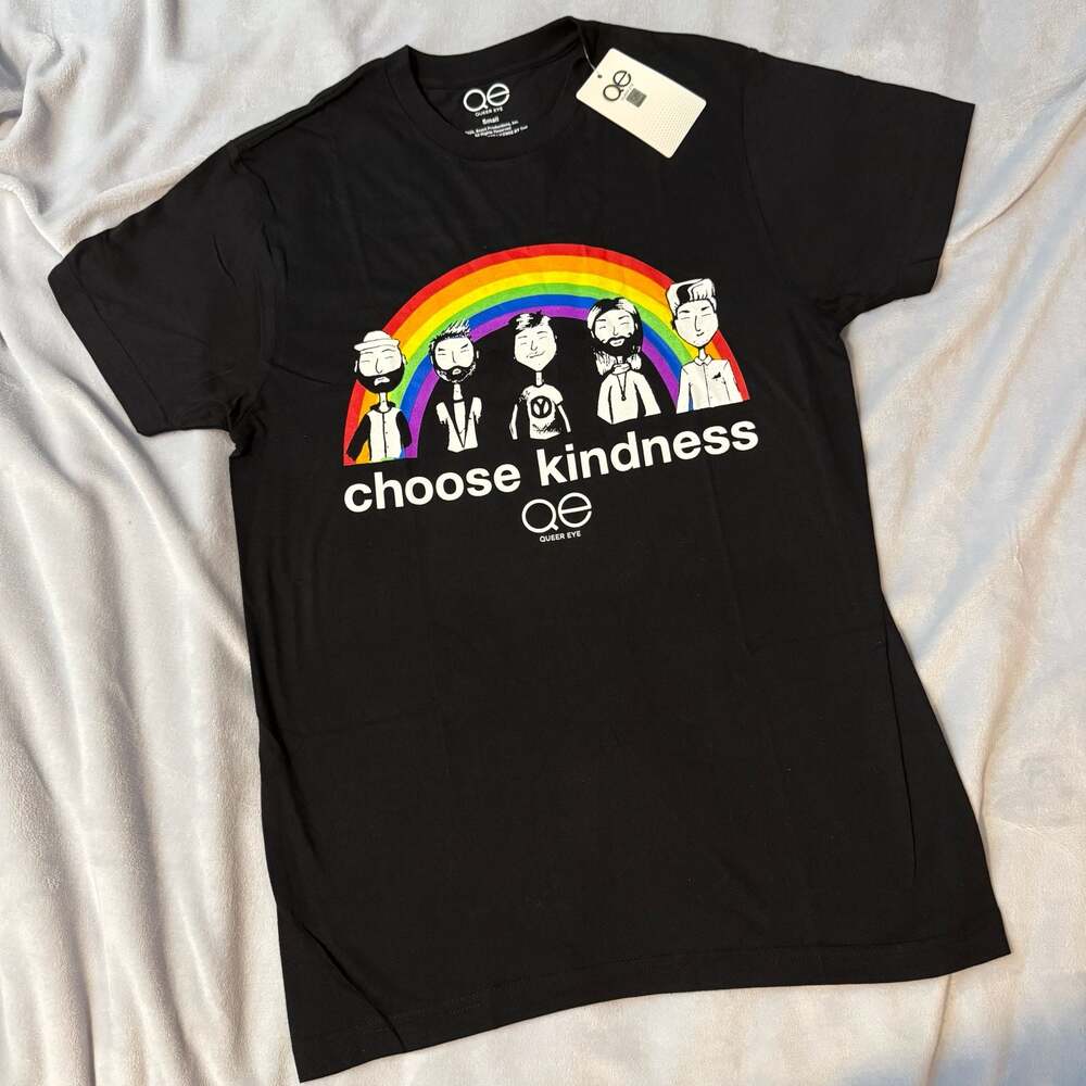 Queer Eye Choose Kindness Rainbow Cast T-Shirt